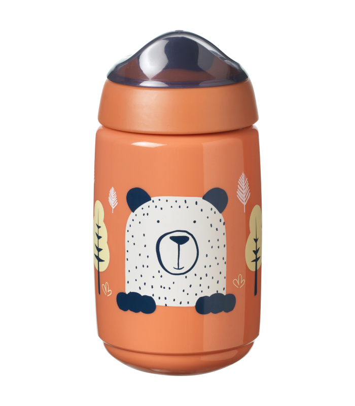 VASO APRENDIZAJE SIPPER 390ML NARANJA