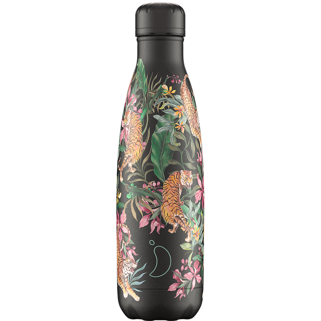BOTELLA CHILLY'S 500ML TROPICAL TIGRES DE LA JUNGLA