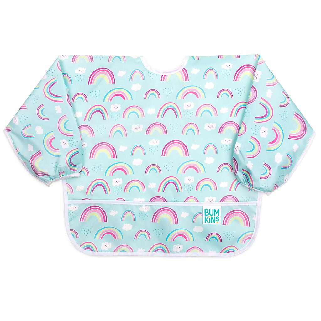 BUMKINS BABERO CON MANGAS 3-5 AÑOS ARCO IRIS