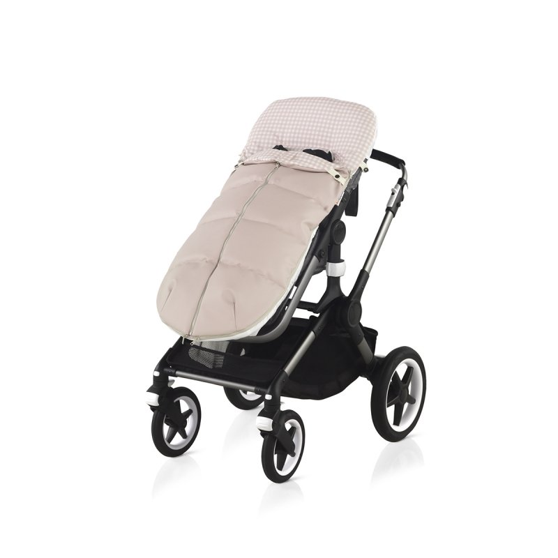 SACO SILLA UNIVERSAL CLASSIC DOLCE VICHY ROSA 45X98X3