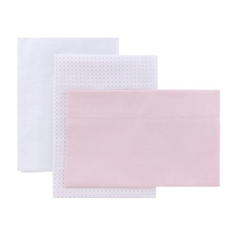 SABANA MINICUNA 3PCS ESSENTIA ROSA