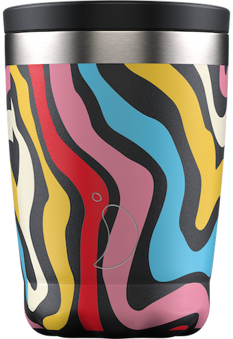VASO CAFE CHILLY'S 340ML PSYCHEDELIC