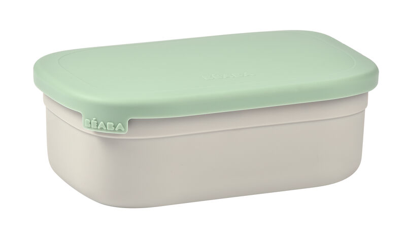 FIAMBRERA INOX LUNCH BOX GRIS/VERDE SALVIA