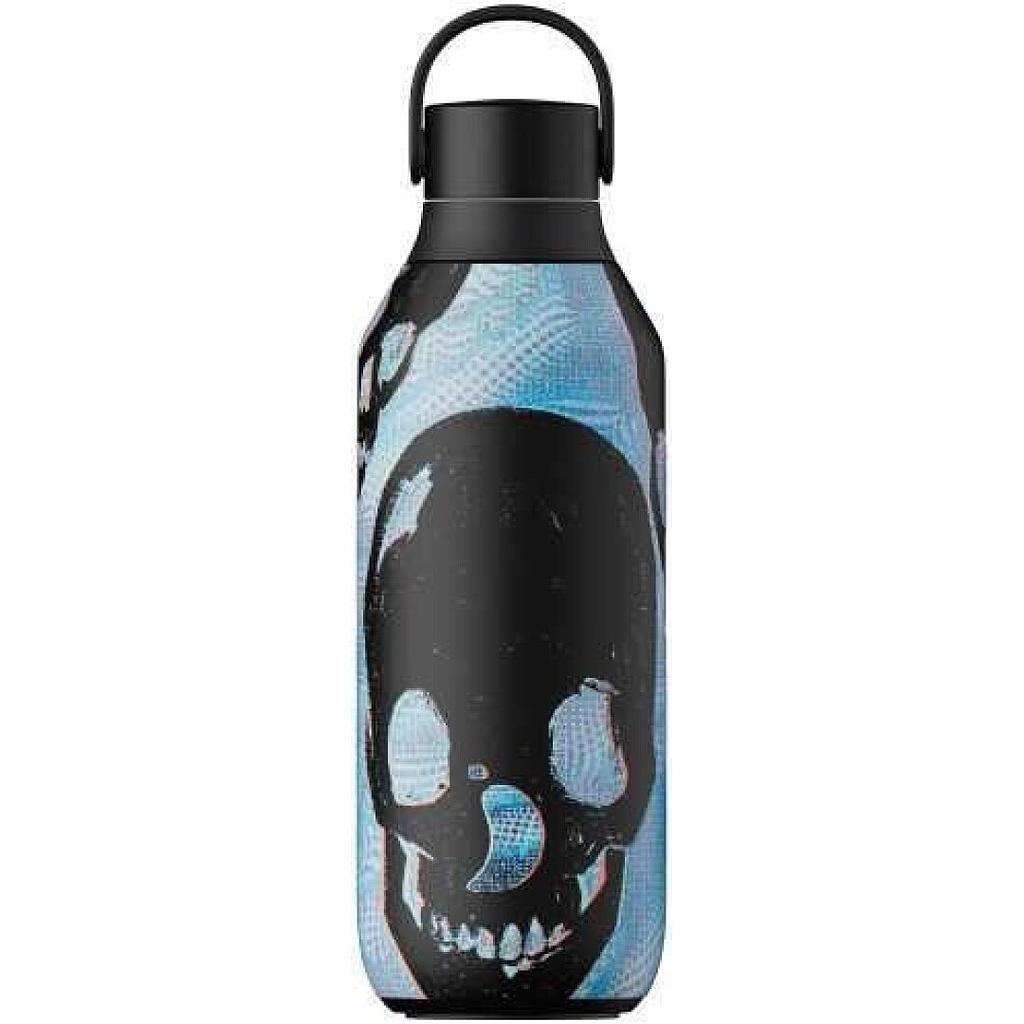 BOTELLA CHILLY´S SERIE 2 500ML &quot;STUDIO&quot; SKULLS