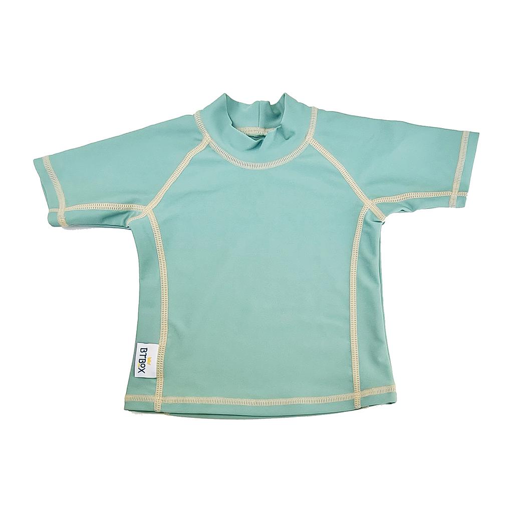 CAMISETA BTBOX SUMMER 2023 UPF 50+ M/C LUNARES VERDE 6-12 MESES