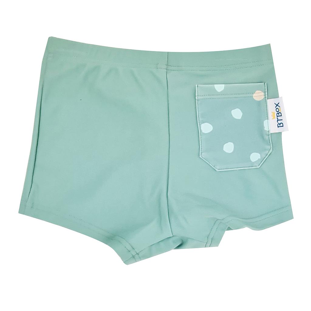 BOXER BTBOX SUMMER 2023 UPF 50+ LUNARES VERDE 6-12 MESES