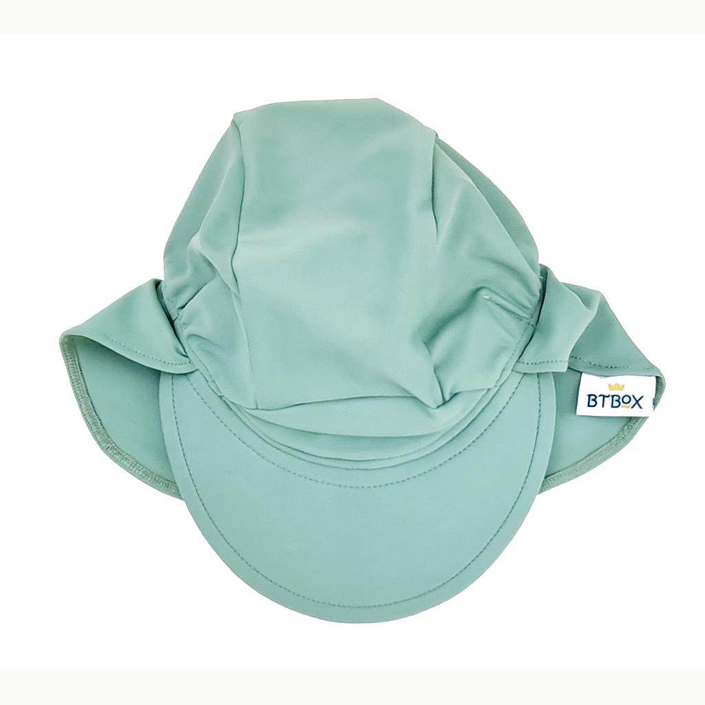 GORRA DE BAÑO BTBOX SUMMER 2023 UPF 50+ LUNARES VERDE-TALLA M / 48-58 CM