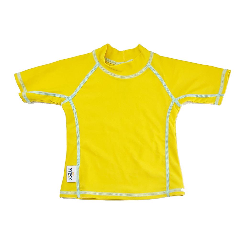 CAMISETA BTBOX SUMMER 2023 UPF 50+ M/C LUNARES MOSTAZA 12-24 MESES