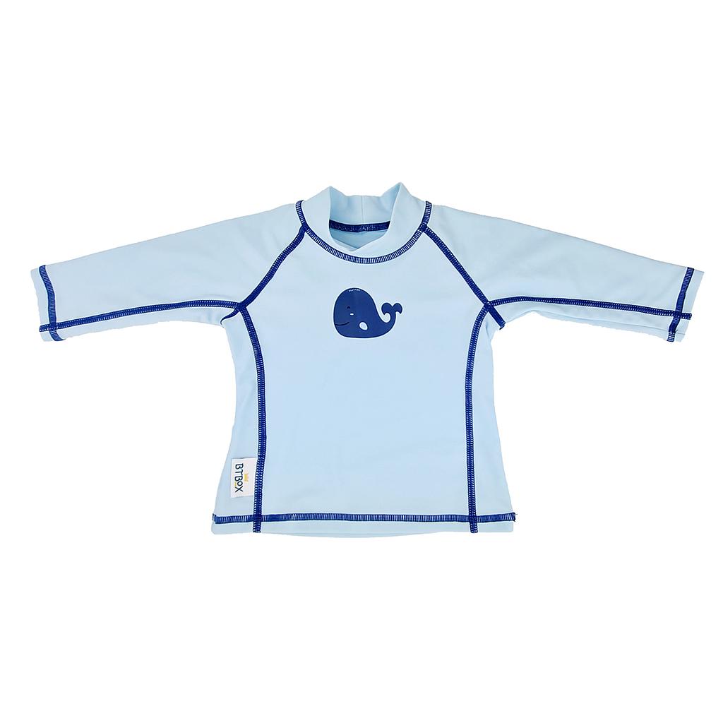 CAMISETA BTBOX SUMMER 2023 UPF 50+ M/L BALLENAS 6-12 MESES