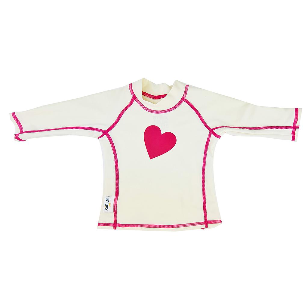 CAMISETA BTBOX SUMMER 2023 UPF 50+ M/L CORAZONES 12-24 MESES