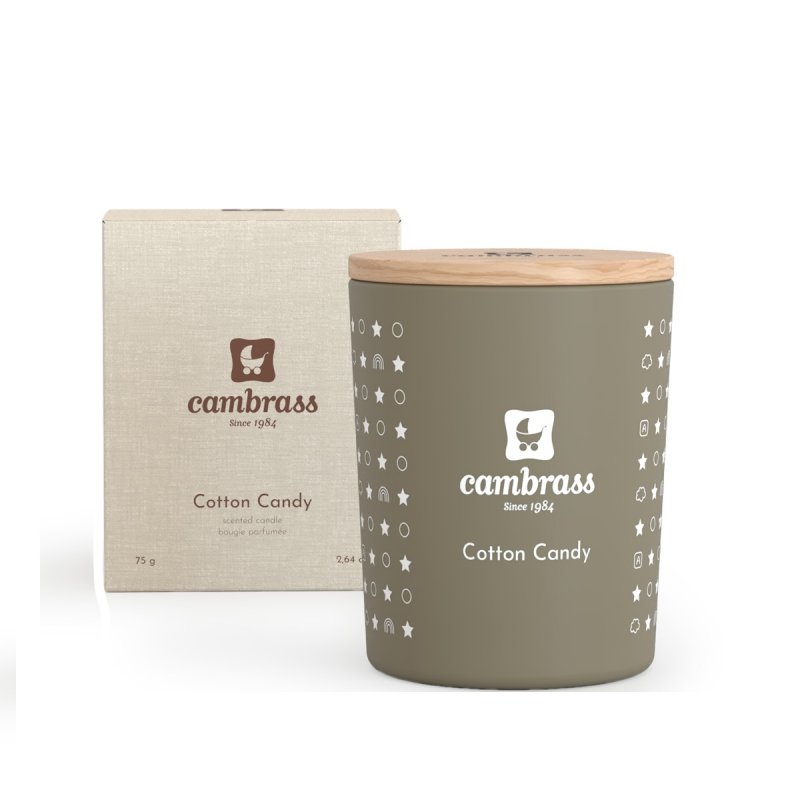 VELA AROMATICA 10 CL STAR COTTON CANDY 5.5X5.5X6.5 CM