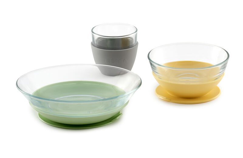 SET VAJILLA CRISTAL DURALEX YELLOW