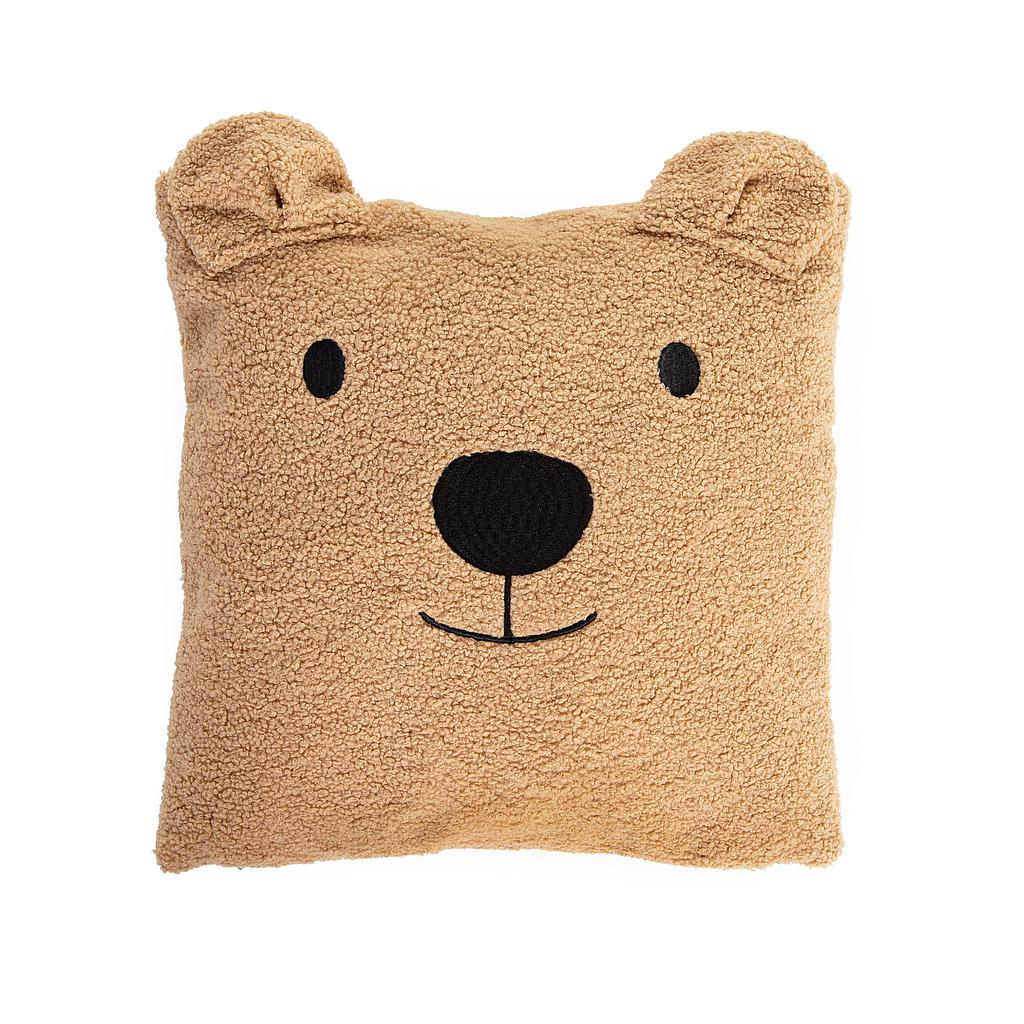 COJIN OSO DECORACION PELUCHE 40X40CM