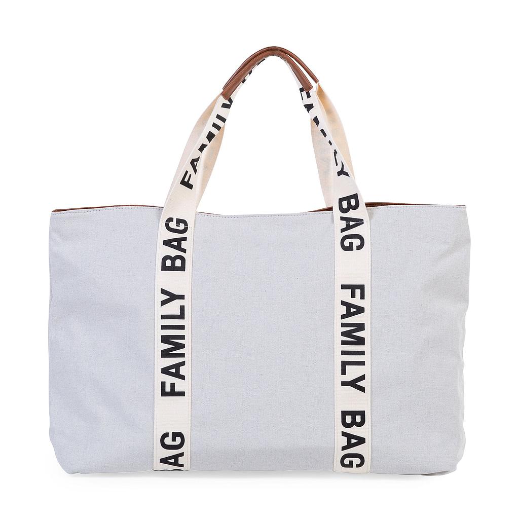 BOLSO FAMILY BAG SIGNATURE OFF WHITE