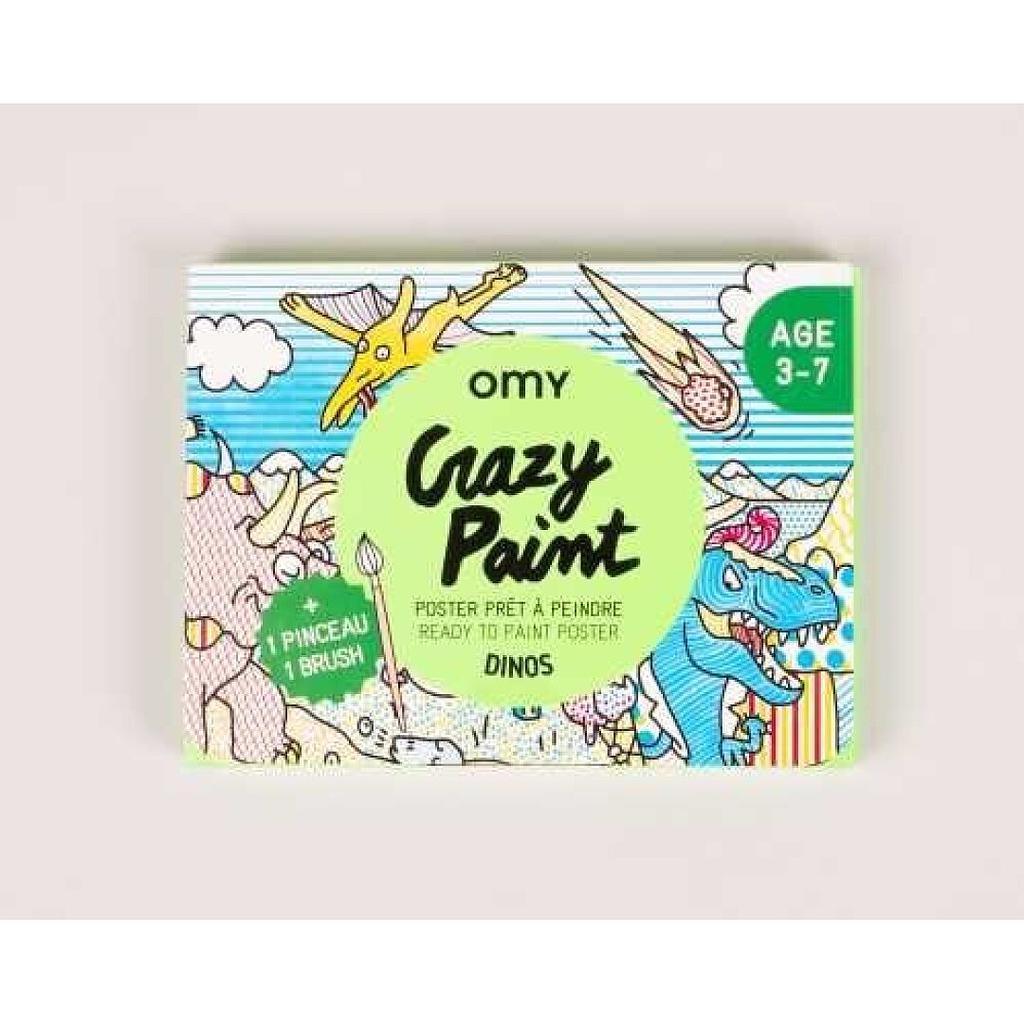 OMY CRAZY PAINT DINOS