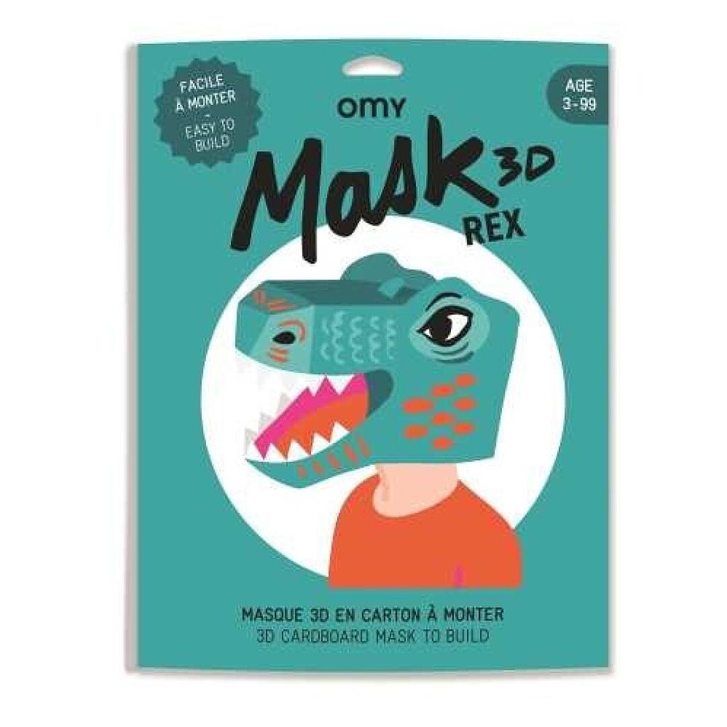 OMY MASCARA 3D DINOSAURIO