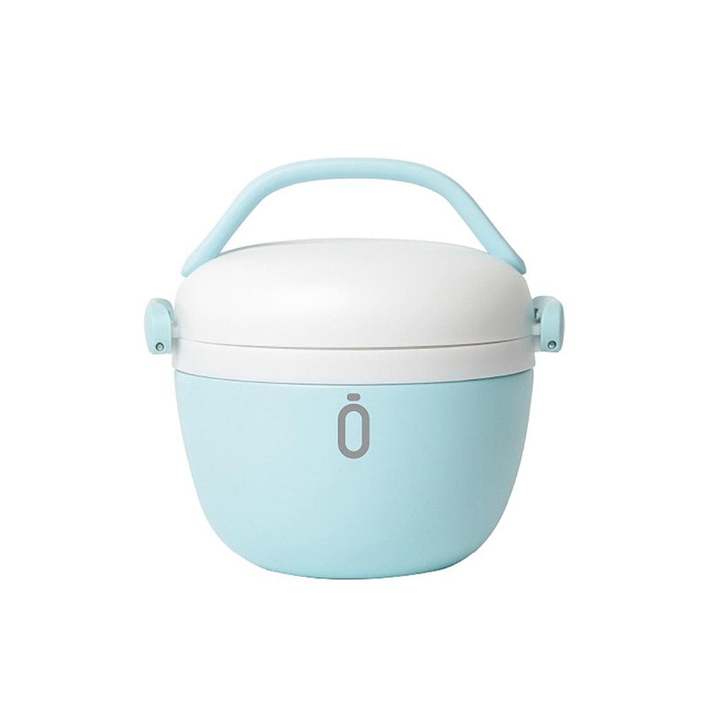 TERMO LUNCH BOX 560ML PLAIN BLANCO/CIELO