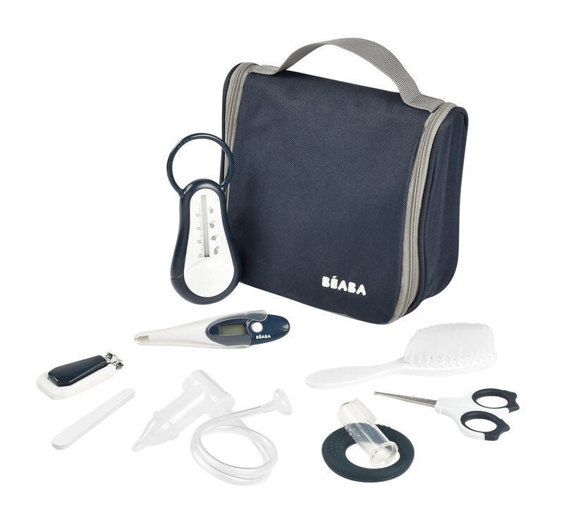 ESTUCHE ASEO NOMADA 9 PIEZAS NIGHT BLUE