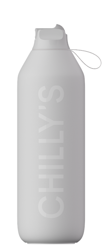 BOTELLA CHILLY´S SERIE 2 FLIP 1000ML GRIS GRANITO