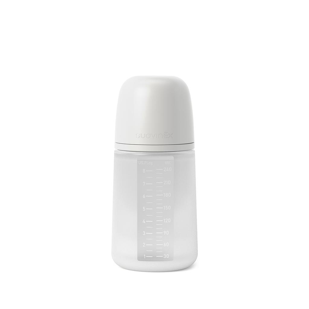 BIBERON SILICONA 240ML FISIOLOGICA SX PRO FM GRIS I3 +3M