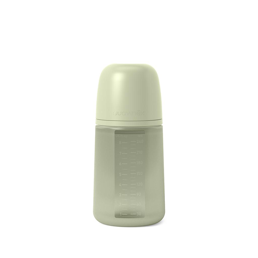 BIBERON SILICONA 240ML FISIOLOGICA SX PRO FM VERDE I3 +3M