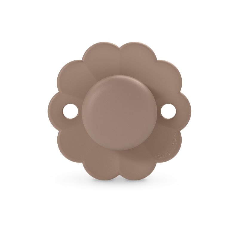 CHUPETE WONDER SX PRO SILICONA 6-18M Intense  Colors RAW UMBER