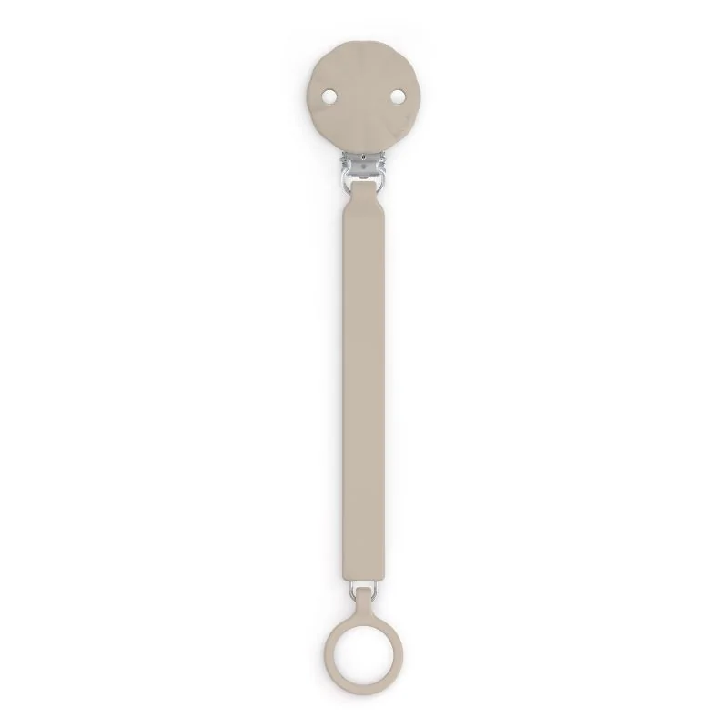 CADENA DE CHUPETE C/BROCHE SILICONA WONDER SOFT COLOR GREY CLOUDS