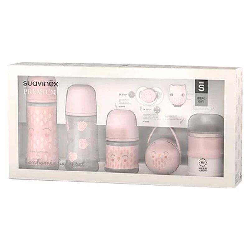 WELCOME BABY SET BONHOMIA ROSA