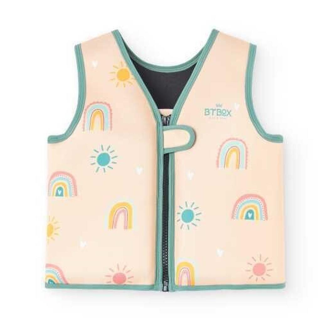 CHALECO FLOTADOR SUMMER 2024 RAINBOW CREAM 11-15 KG-TALLA XS SUMMER 2024
