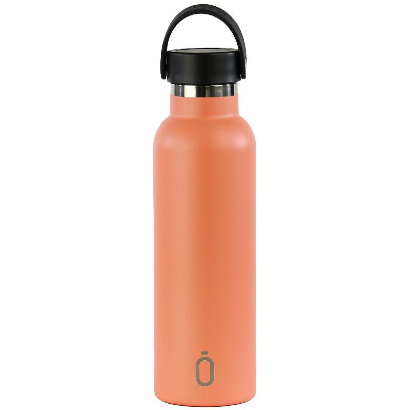 BOTELLA TERMICA RUNBOTT 600ML +TAPON STANDARD PLAIN PAPAYA