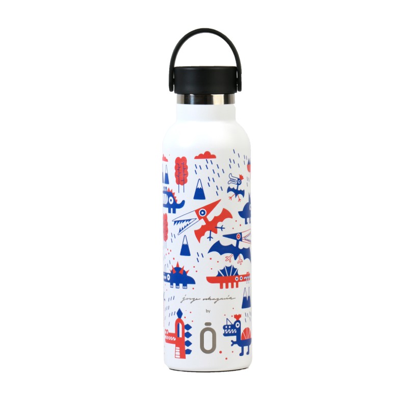 BOTELLA TERMICA RUNBOTT 600ML +TAPON STANDARD JORGE OCHAGAVIA DINOS
