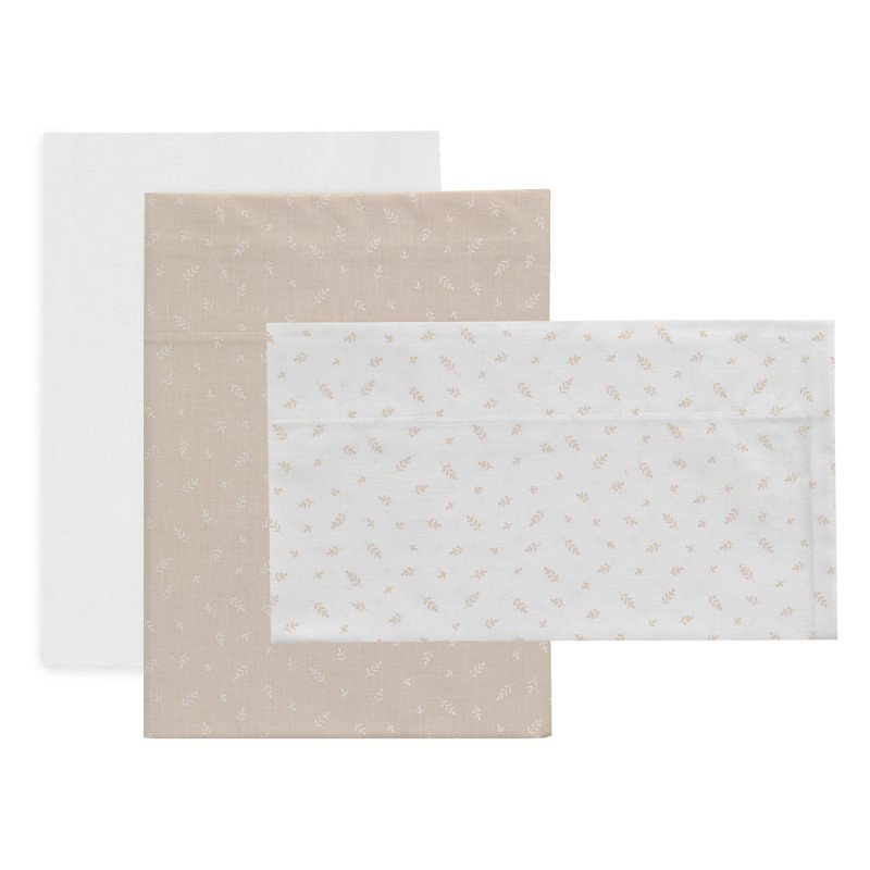 SABANA CUNA 3 PCS (CUNA 60) 100X165 CM FRESCO BEIG