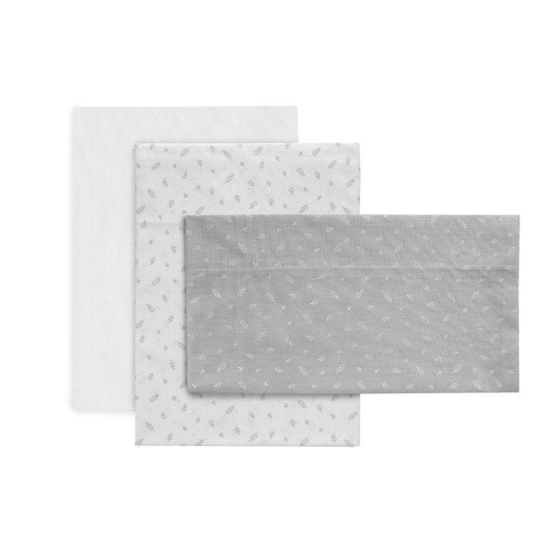 SABANA CUNA 3 PCS (CUNA 60) 100X165 CM FRESCO GRIS