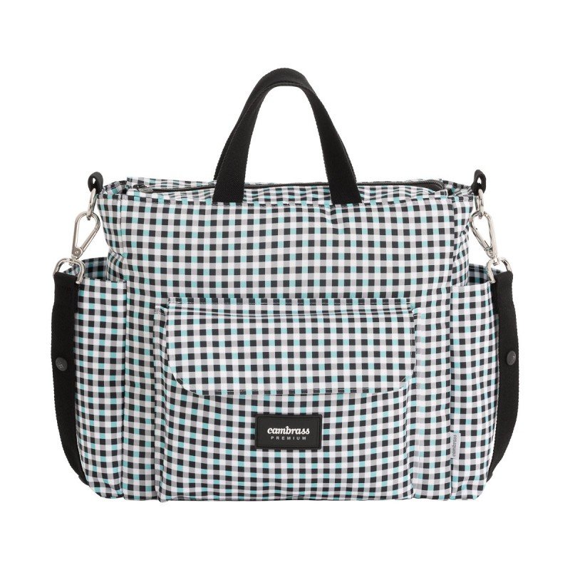 BOLSO MATERNAL PACK NEW VICHY AZUL