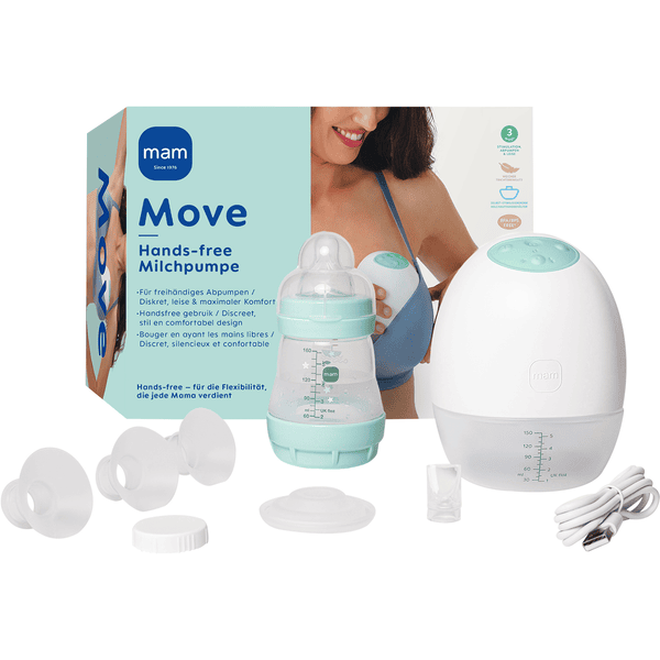 MAM EXTRACTOR DE LECHE MATERNA ELECTRICO PORTATIL MOVE