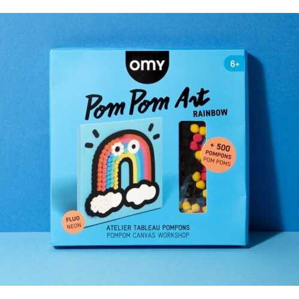 KIT DE POMPONES RAINBOW