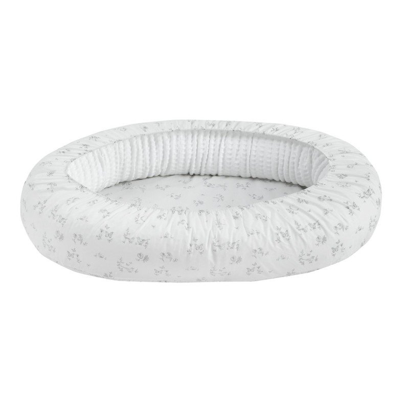 CUNA NIDO BEBE MERLO 55X90X15 CM CRUDO