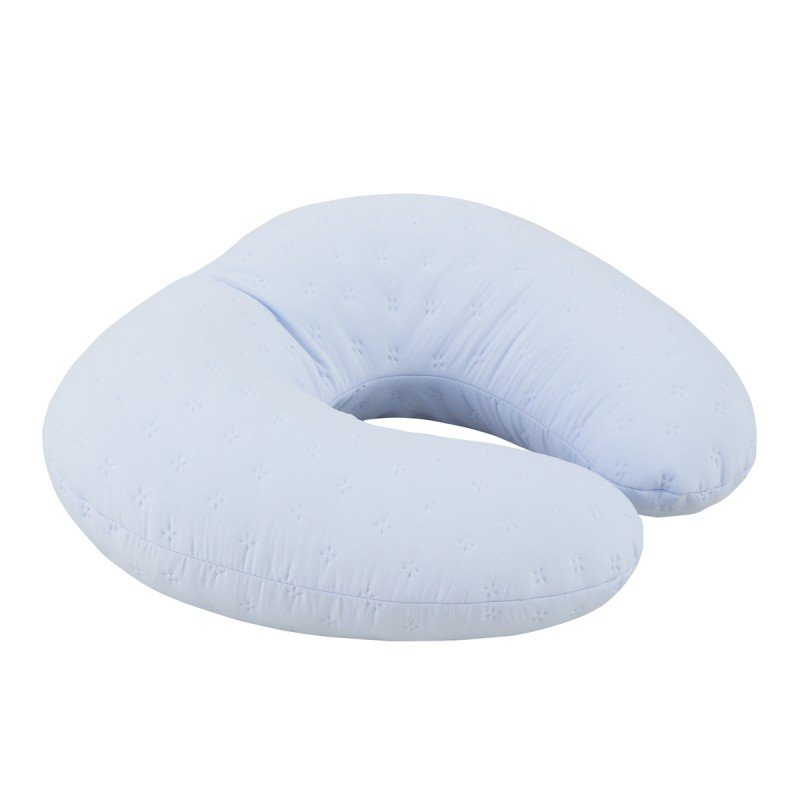 ALMOHADA DE LACTANCIA PEQUEÑA SOFT CELESTE