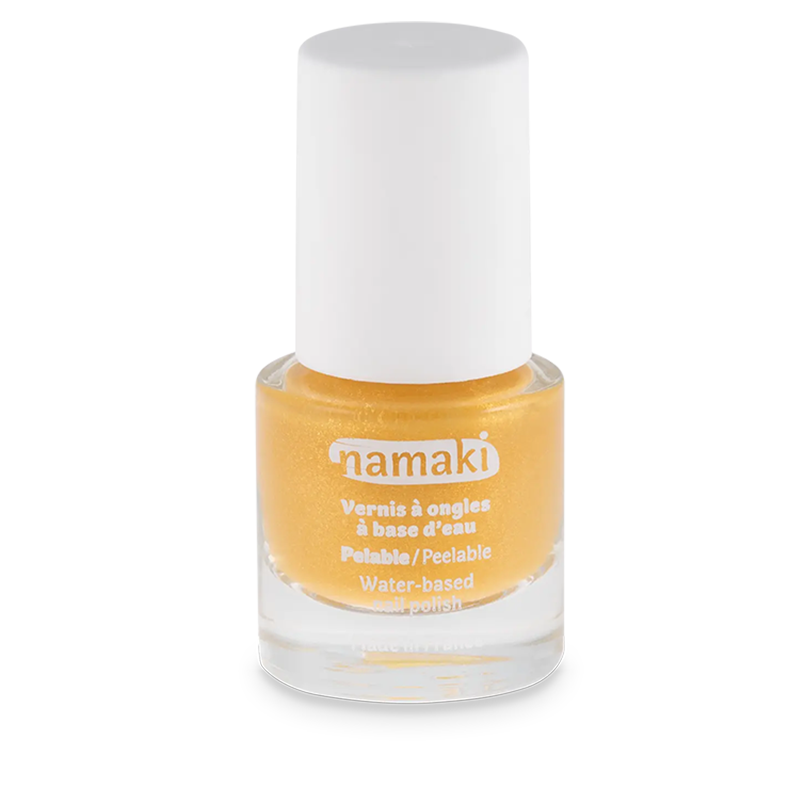 ESMALTE DE UÑAS AL AGUA NAMAKI DORADO