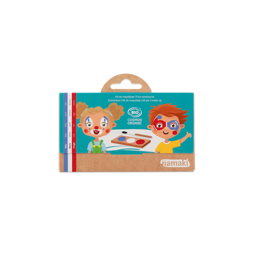 KIT MAQUILLAJE 3 COLORES Payaso &amp; Arlequin