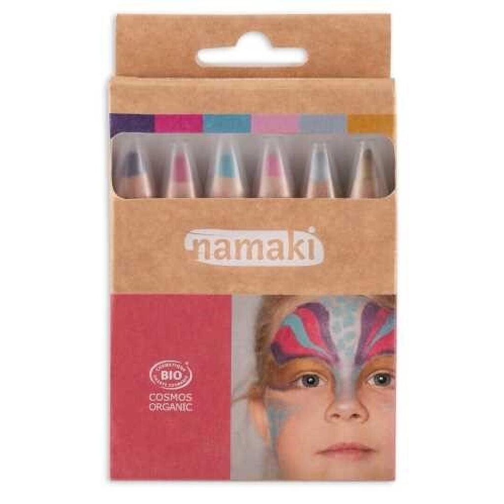 SET 6 LÁPICES MAQUILLAJE NAMAKI-MUNDO ENCANTADO