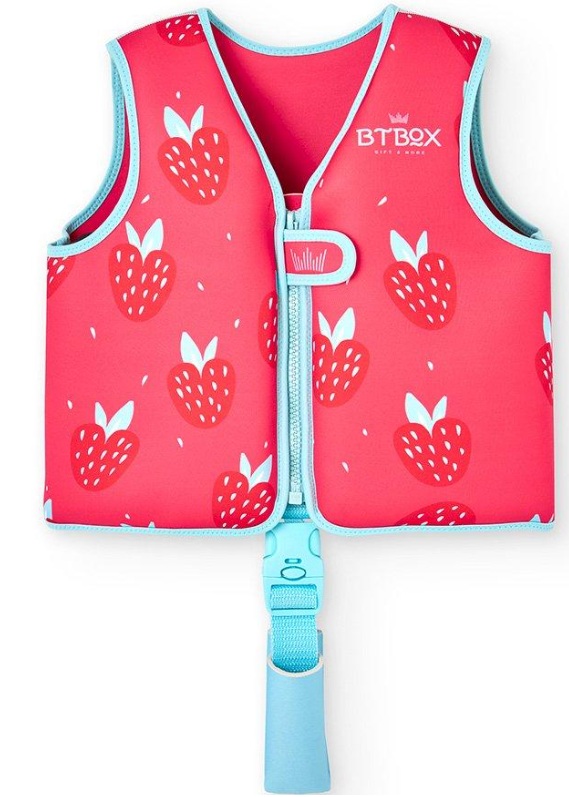 CHALECO SUMMER 2025 STRAWBERRIES TALLA M 19-30 KG