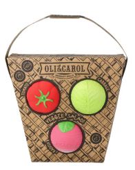 Oli&amp;Carol BABY SENSORY BALLS - VEGGIE SALAD