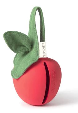 Oli&amp;Carol PORTACHUPETE PACIFIER PEPA THE APPLE
