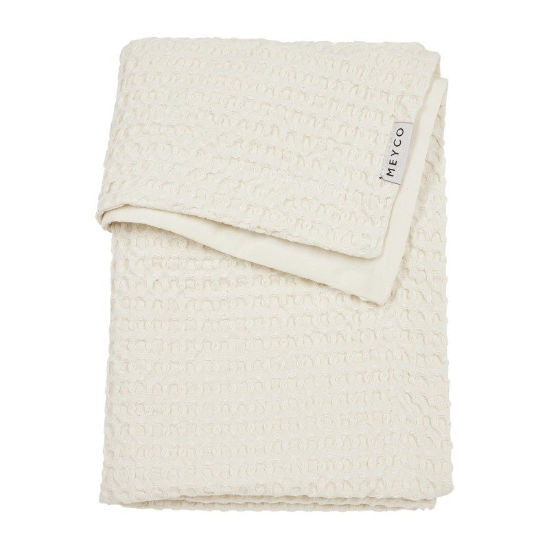 MANTA MINICUNA GOFRADA TOG 1.0 75X100CM ME-WAFFLE NATURE