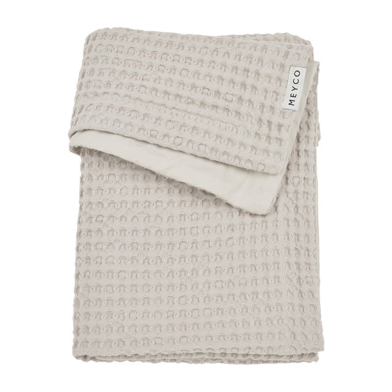 MANTA MINICUNA GOFRADA TOG 1.0 75X100CM ME-WAFFLE GREIGE
