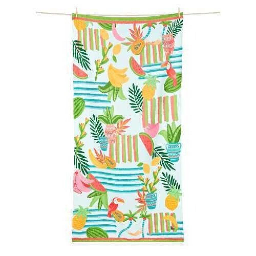 TOALLA DOCK&amp;BAY SUMMER TROPICANA XL 200X90CM