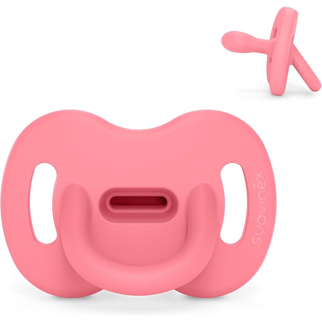 CHUPETE TODOSILICONA FIS. 0-6M SX PRO ROSA
