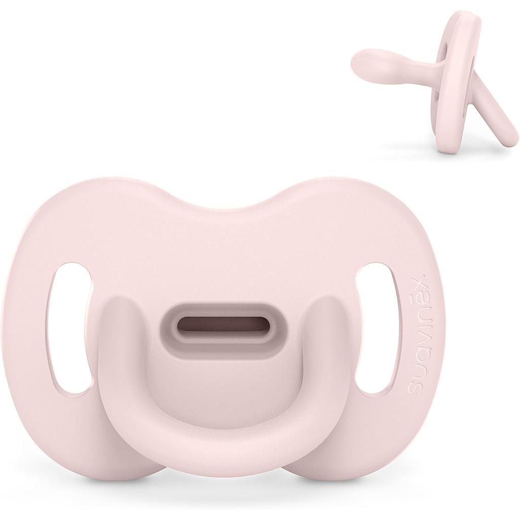 CHUPETE TODOSILICONA FIS. 6-18M SX PRO ROSA SOFT