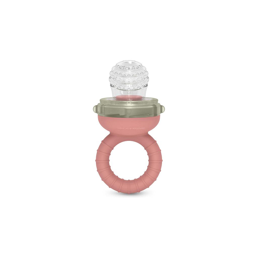 ALIMENTADOR DE SILICONA ANTIAHOGO ROSA